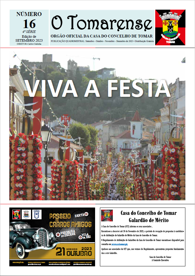Boletim O Tomarense N16 Capa